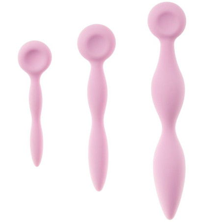 Dilatadores Vaginales Intimrelax Rosa Silicona