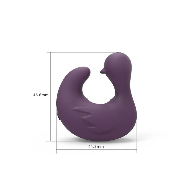 DEDAL PATITO ESTIMULADOR USB SILICONA VIOLET