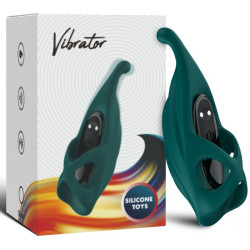Dedal estimulador & vibrador verde