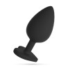 Cuore plug anal pequeño con 4 joyas intercambiables