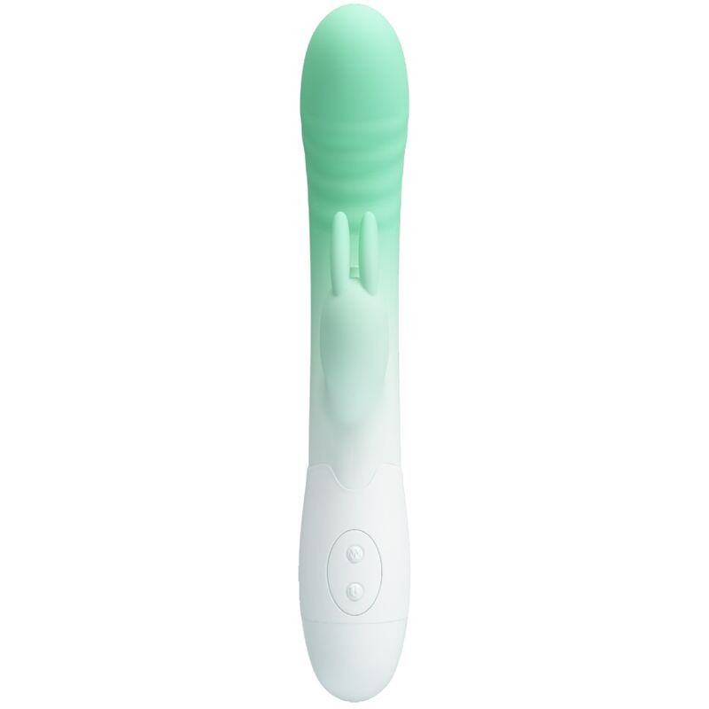 CERBERUS VIBRADOR RABBIT 3O VIBRACIONES VERDE