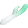 CERBERUS VIBRADOR RABBIT 3O VIBRACIONES VERDE