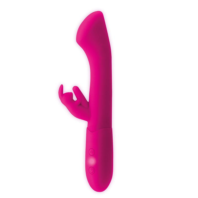 Cotton Vibrador Punto G y Conejito USB Silicona