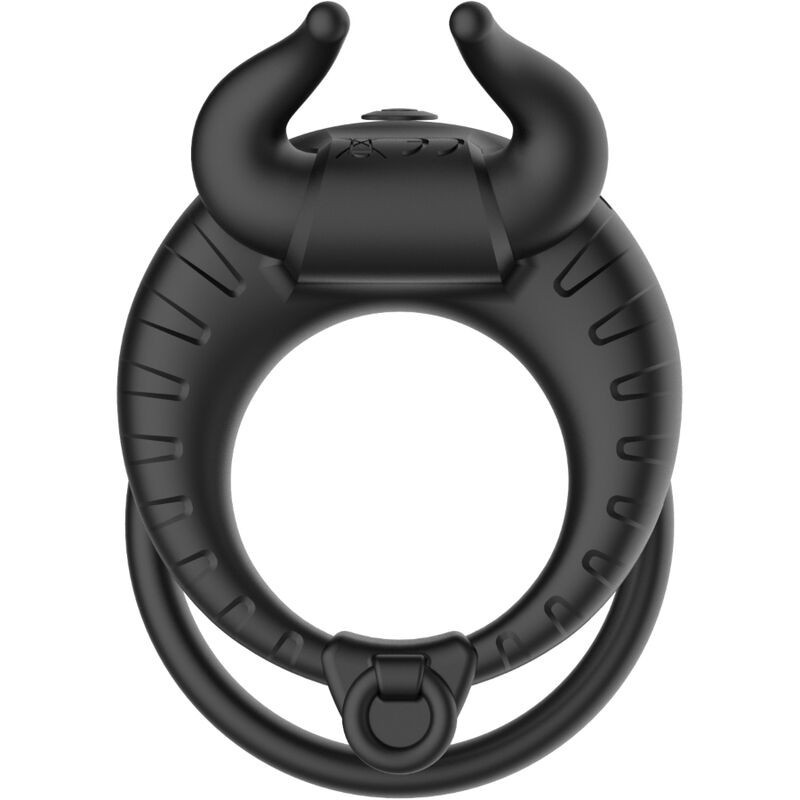 Bull'S Pasion Anillo Vibrador 10 Velocidades Negro