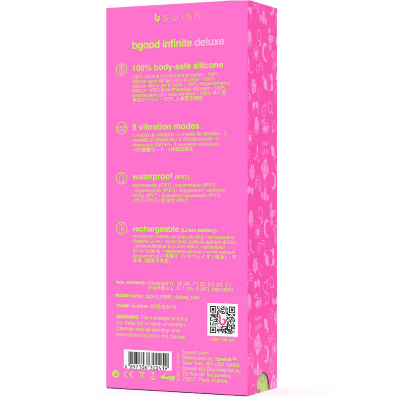Bgood Infinite Deluxe Vibrador Rosa