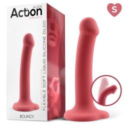 Bouncy Dildo Talla S Rojo