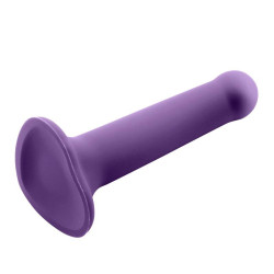Bouncy Dildo Silicona Talla M Morado