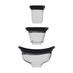 BOMBA PARA VULVA Y SENOS DAZZLING NEGRA