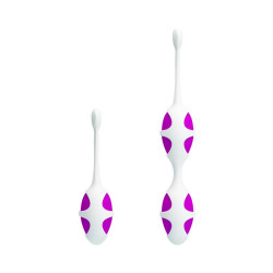 Bolas Ovaladas Kegel Púrpura cl50