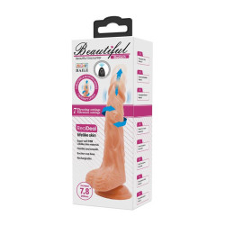 Bodach Dildo con Vibración, Rotación y Thrusting