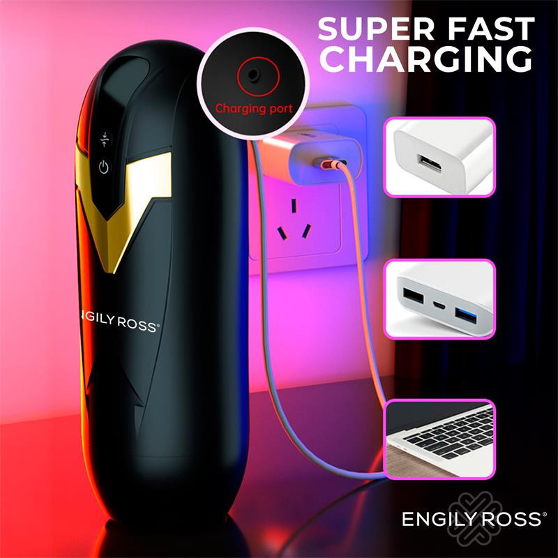 Bloster Masturbador Masculino Automático con Thrusting