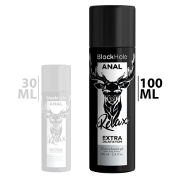 BLACK HOLE – Gel Dilatador Anal Base Silicona 100 ml