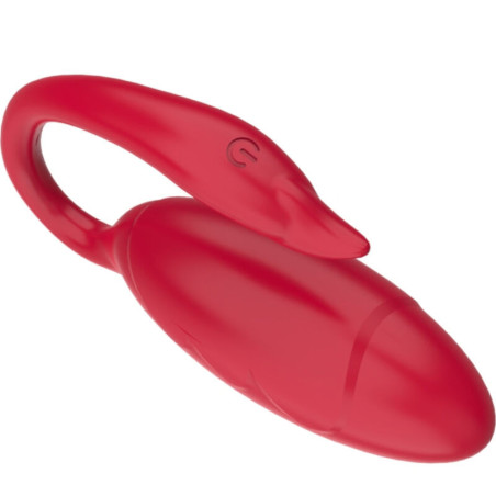 Bird vibrador para parejas rojo