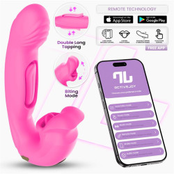 Bimby Vibrador con Mordisqueo y Lengua Doble Tapping con APP