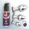 Bijou anal Wet Train Trio negro Pack
