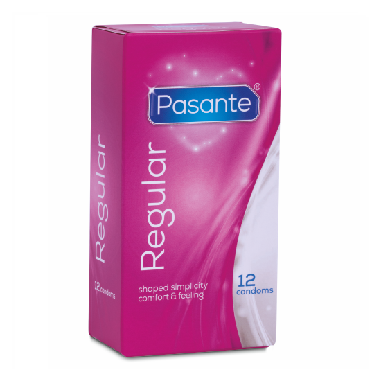 CONDOM GAMA REGULAR 12 UNIDADES PASANTE