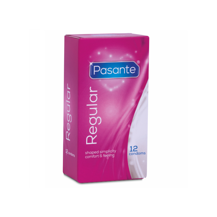 CONDOM GAMA REGULAR 12 UNIDADES PASANTE