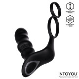 Womp Masajeador Prostático con Vibración, Thrusting y Control Remoto