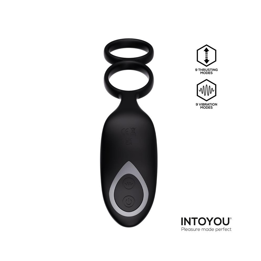 Womp Masajeador Prostático con Vibración, Thrusting y Control Remoto