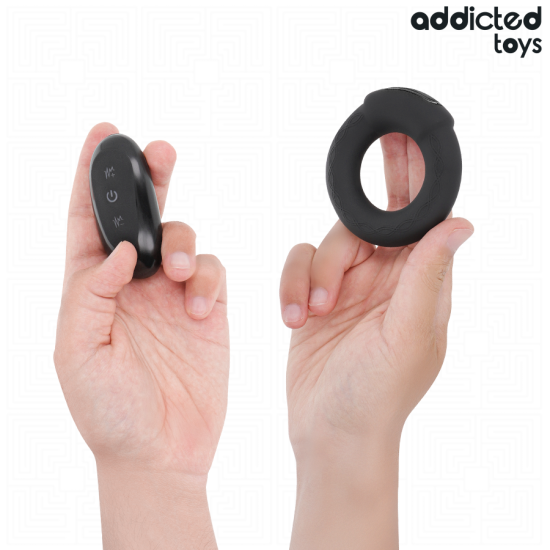 ANILLO PENE VIBRADOR EFECTO CALOR CONTROL REMOTO