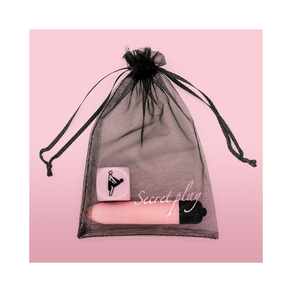 Kit Sensual Feelings Bala Vibradora y Dados Posturas