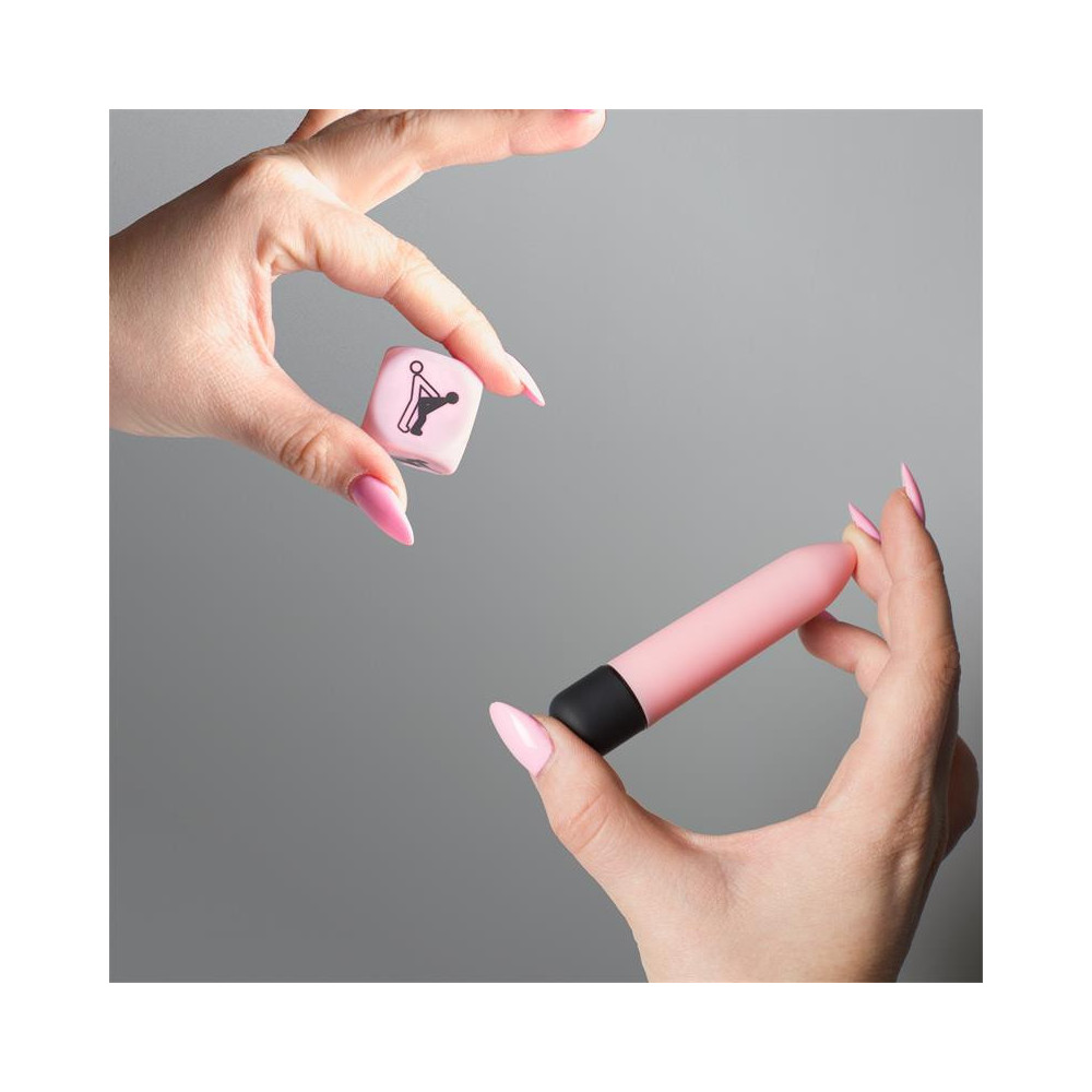 Kit Sensual Feelings Bala Vibradora y Dados Posturas