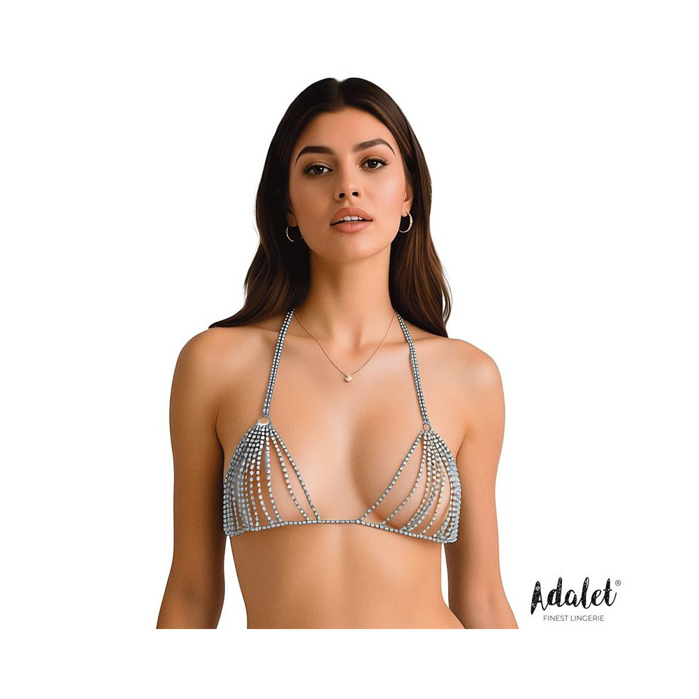 Mireya Sujetador Plateado Talla Única