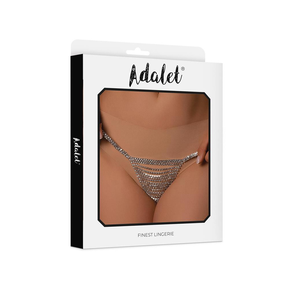 Naia Tanga Plateado Talla Única