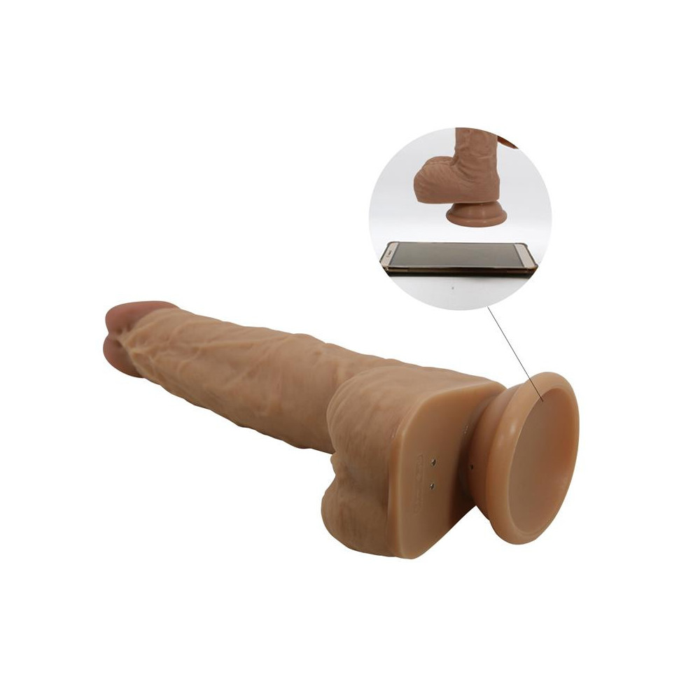 Jonathan Dildo con Vibración y Empuje Control Remoto