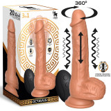 Octavius Dildo con Vibración, Thrusting y Waving 360º 7.8 | Kiwichi
