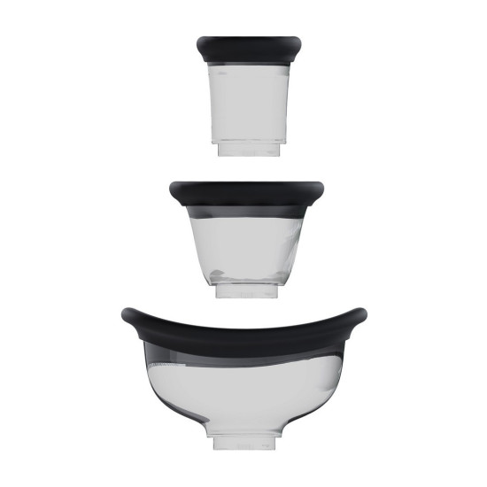 BOMBA PARA VULVA Y SENOS DAZZLING NEGRA