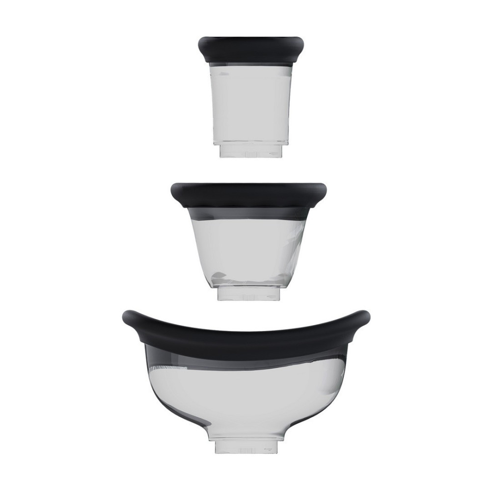 BOMBA PARA VULVA Y SENOS DAZZLING NEGRA