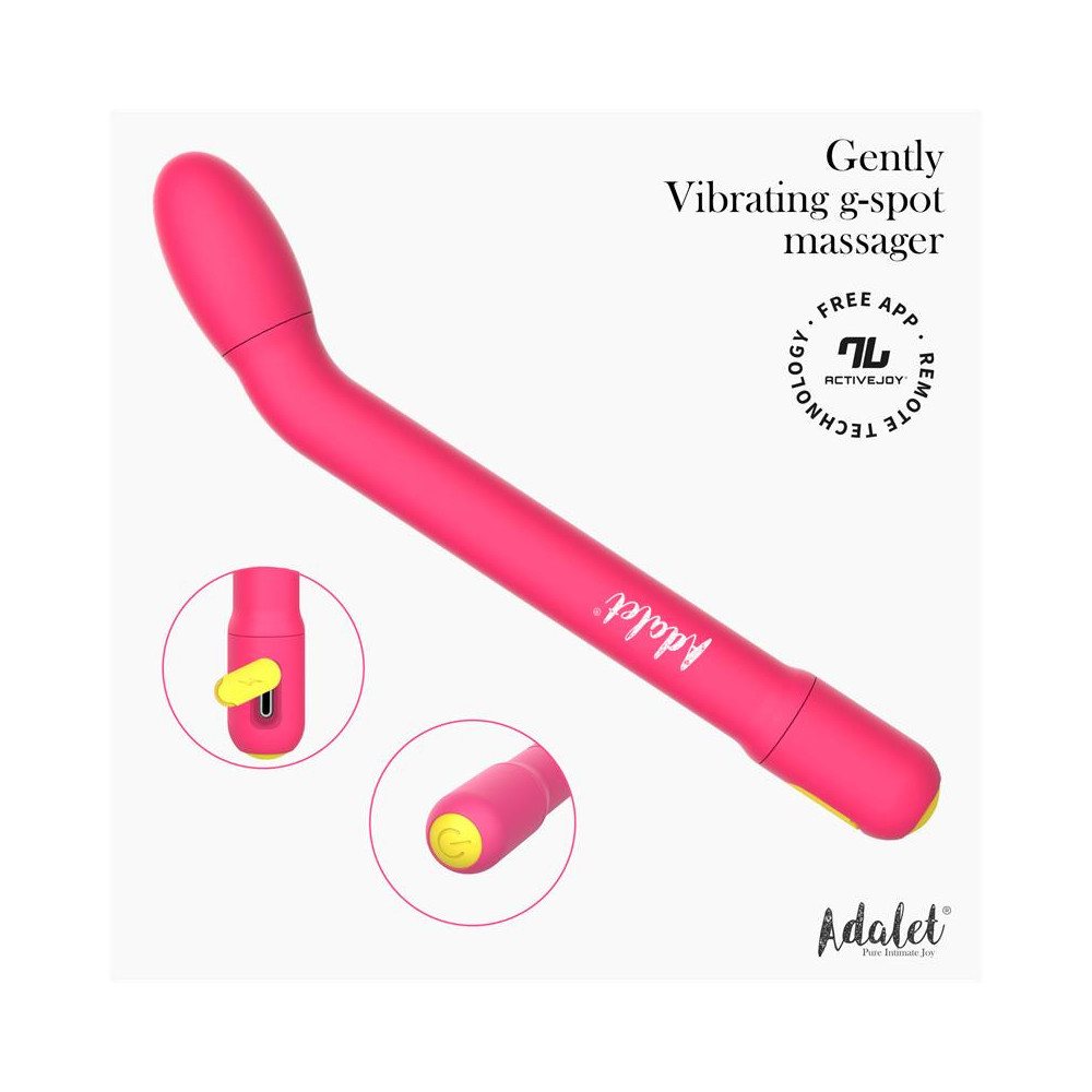 Gently Estimulador Punto G con APP Rosa