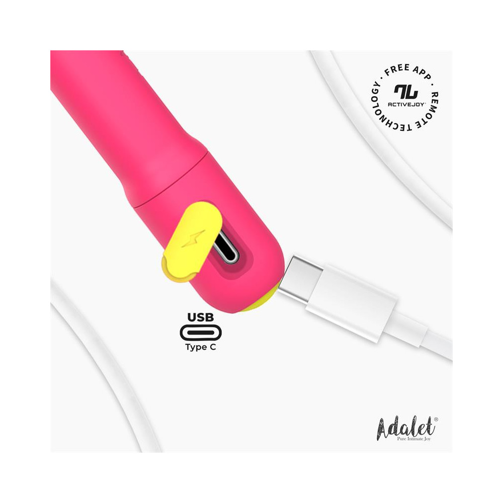 Gently Estimulador Punto G con APP Rosa