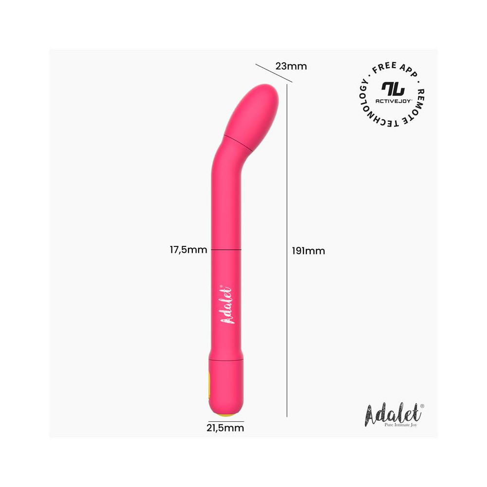 Gently Estimulador Punto G con APP Rosa