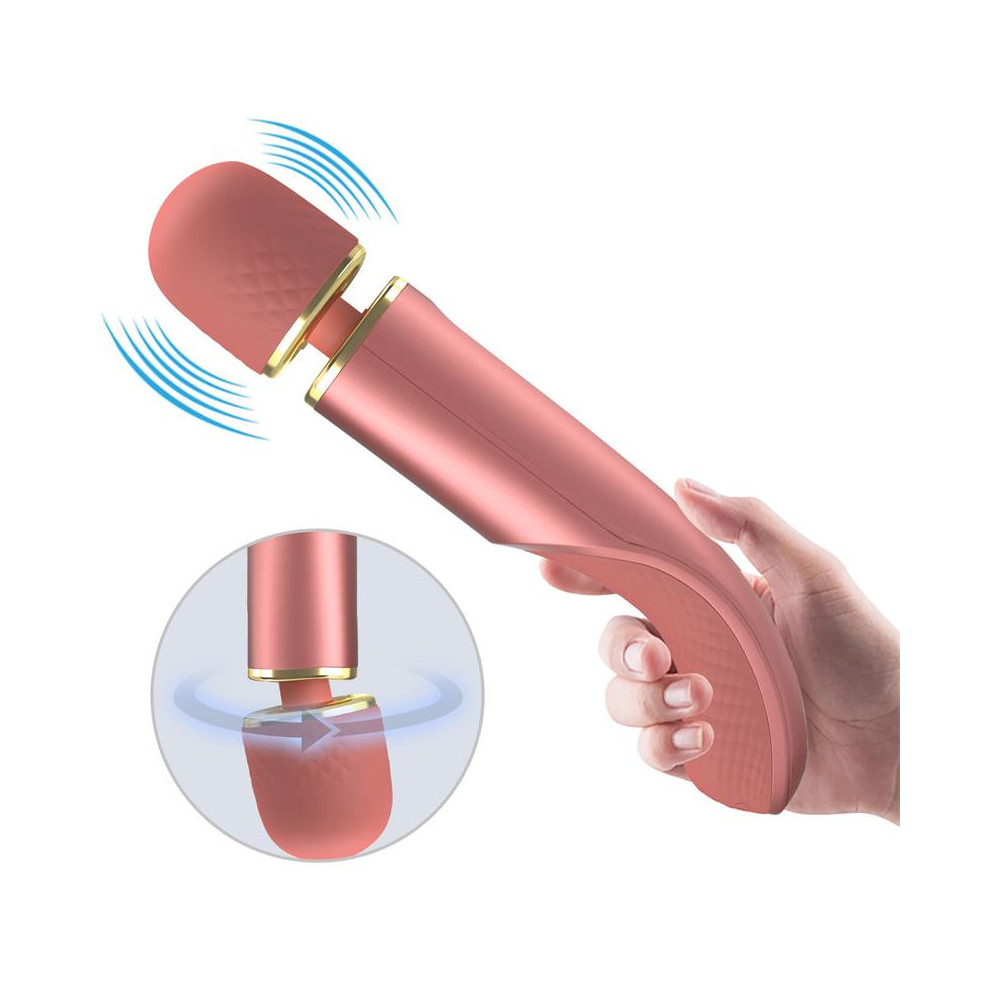 Masajeador USB Silicona Rosa