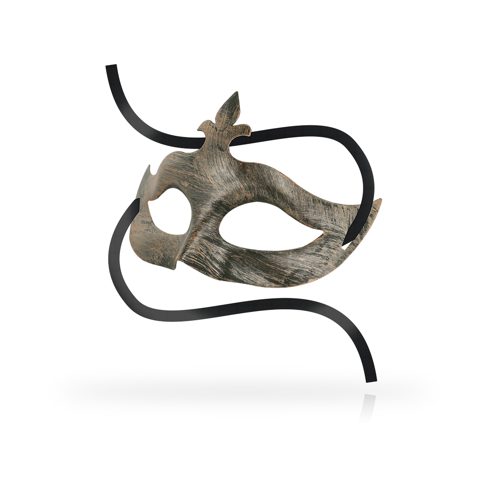 Masks Antifaz Flor de Lis Cobre