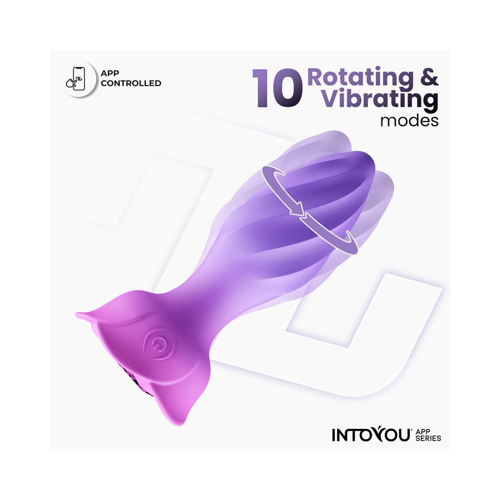 Moxy Plug Anal con Rotación 360º con App