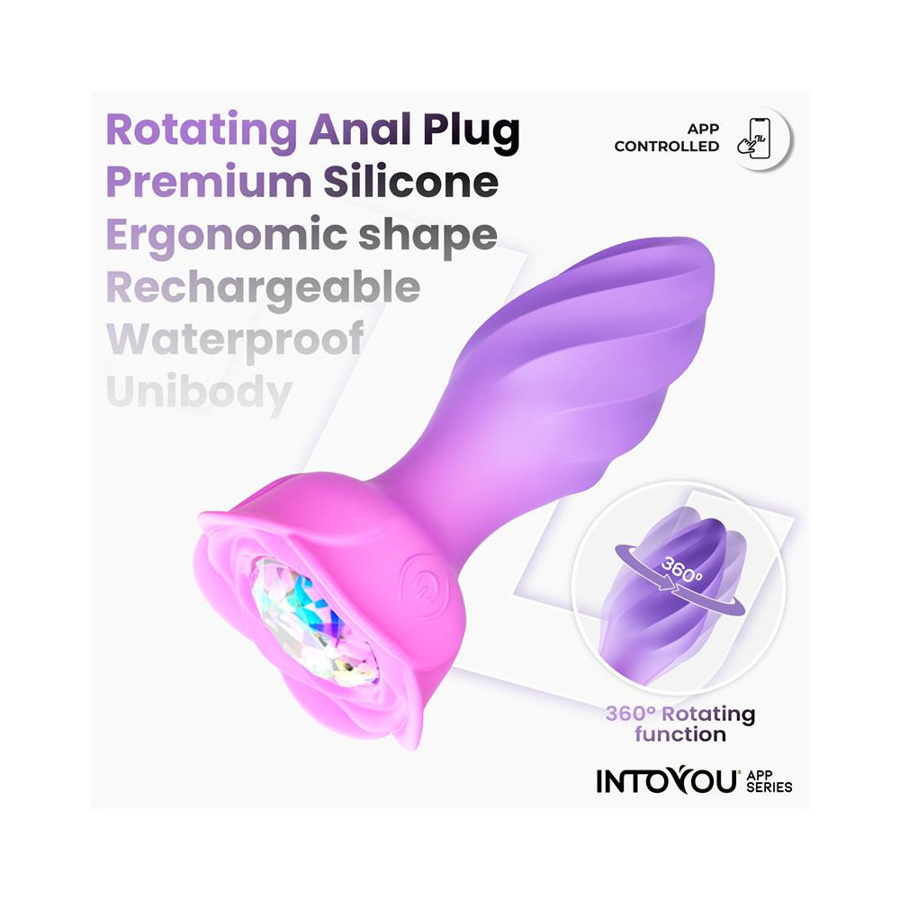 Moxy Plug Anal con Rotación 360º con App