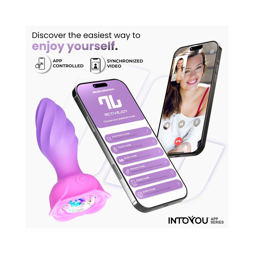 Moxy Plug Anal con Rotación 360º con App