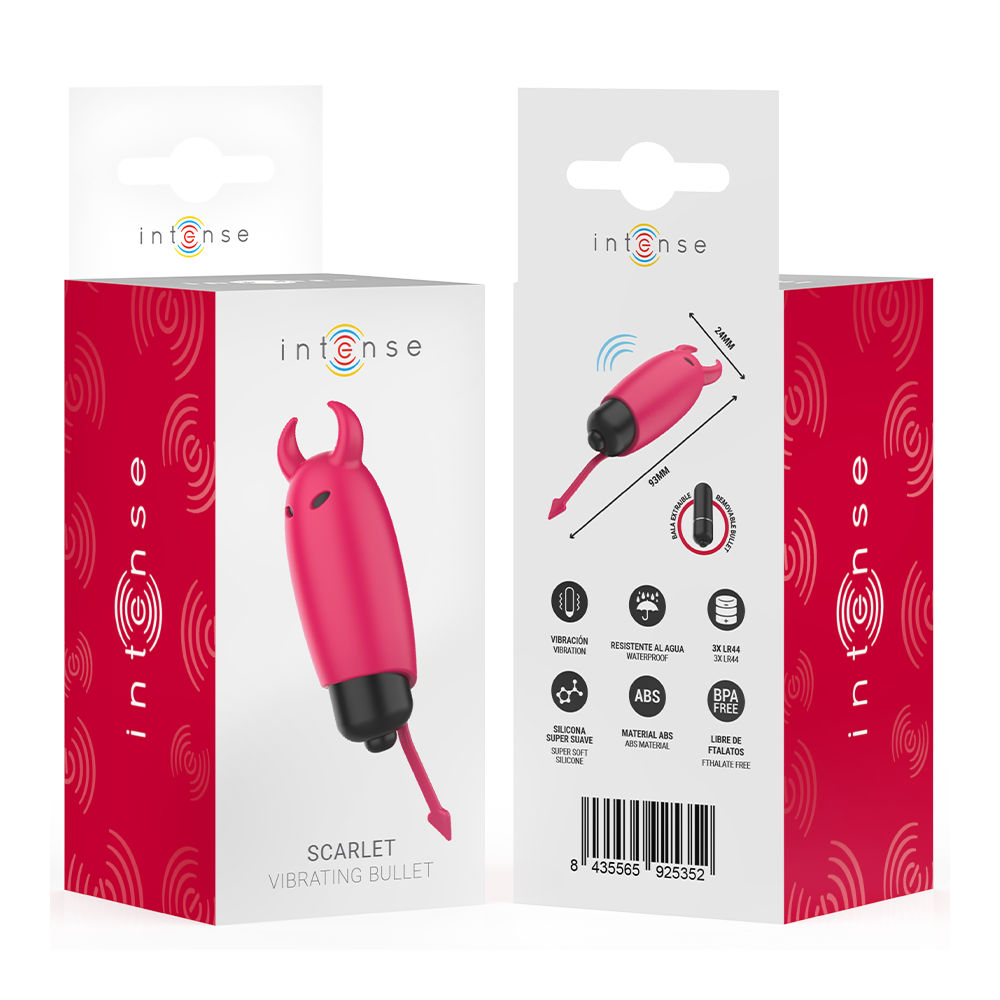 Scarlet Bala Vibradora Demonio Rojo