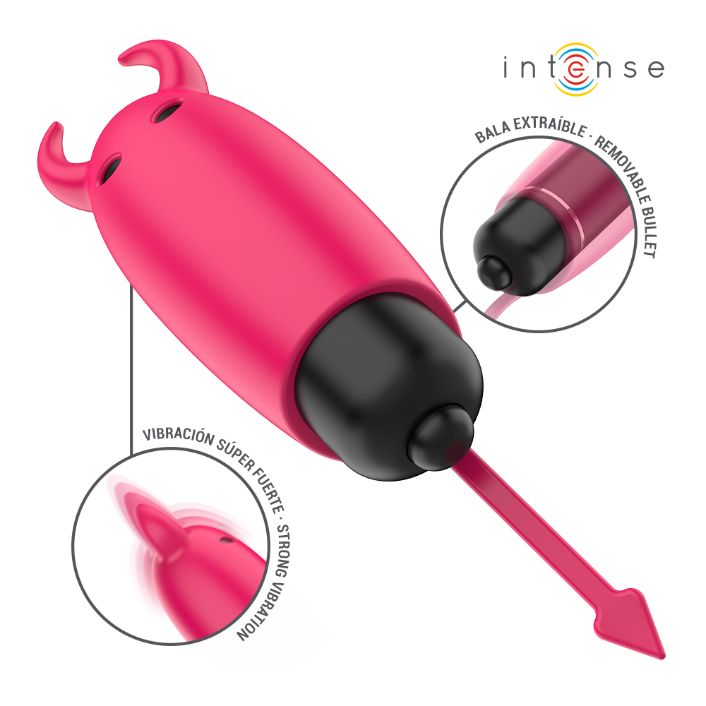 Scarlet Bala Vibradora Demonio Rojo