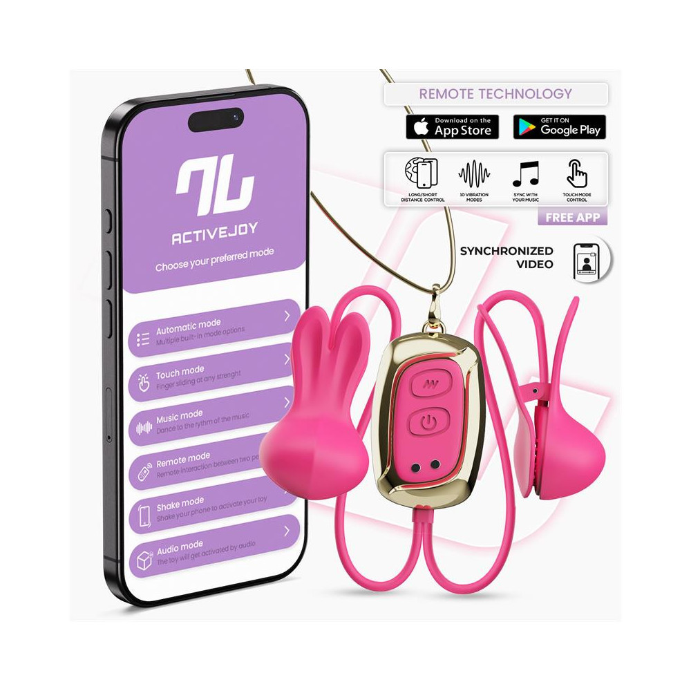 Tickly Pinzas para Pezones con APP