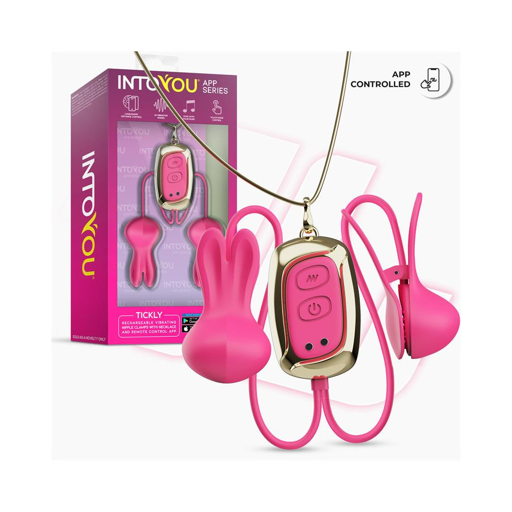 Tickly Pinzas para Pezones con APP