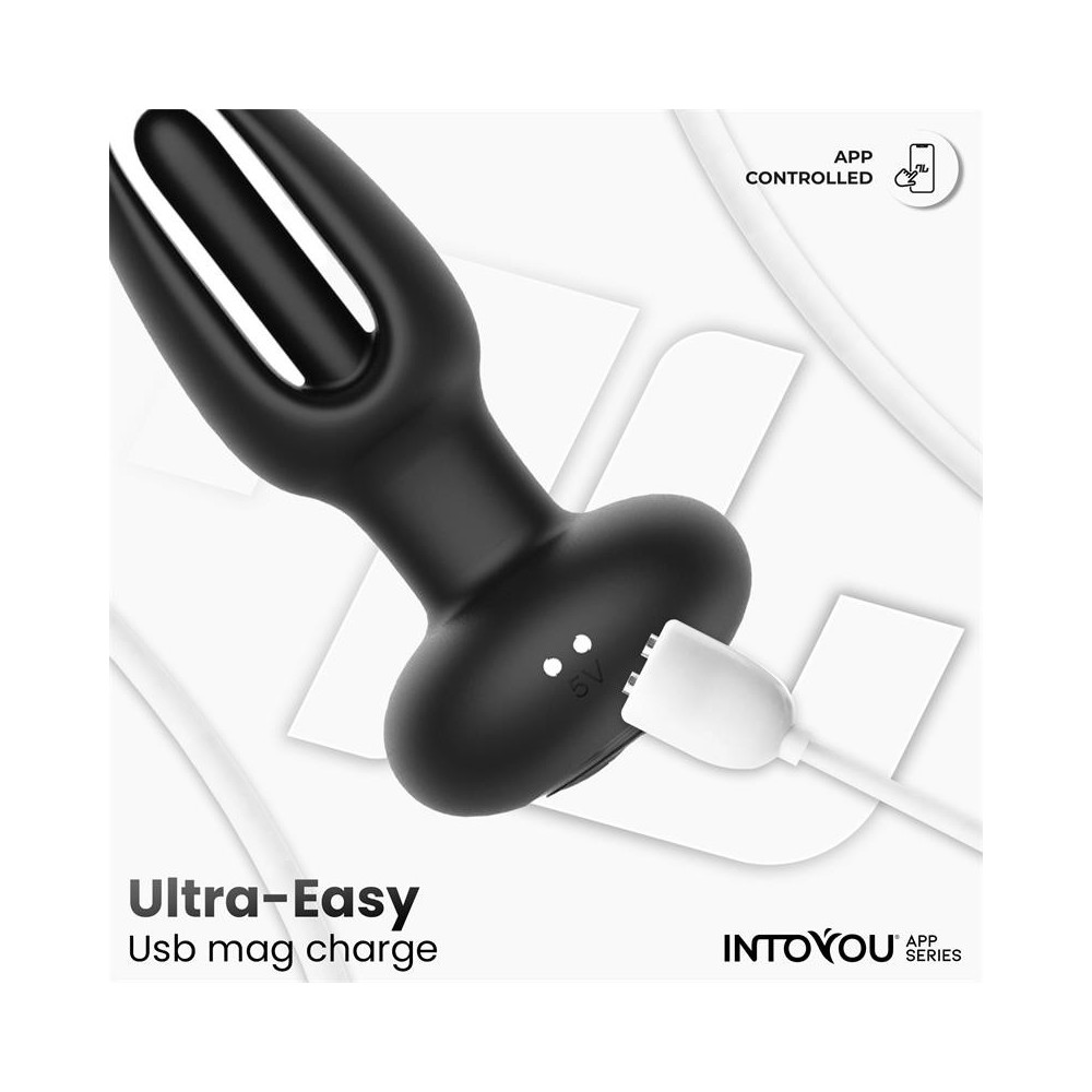 Zack Plug Anal con Flipping Tongue y Vibración con App