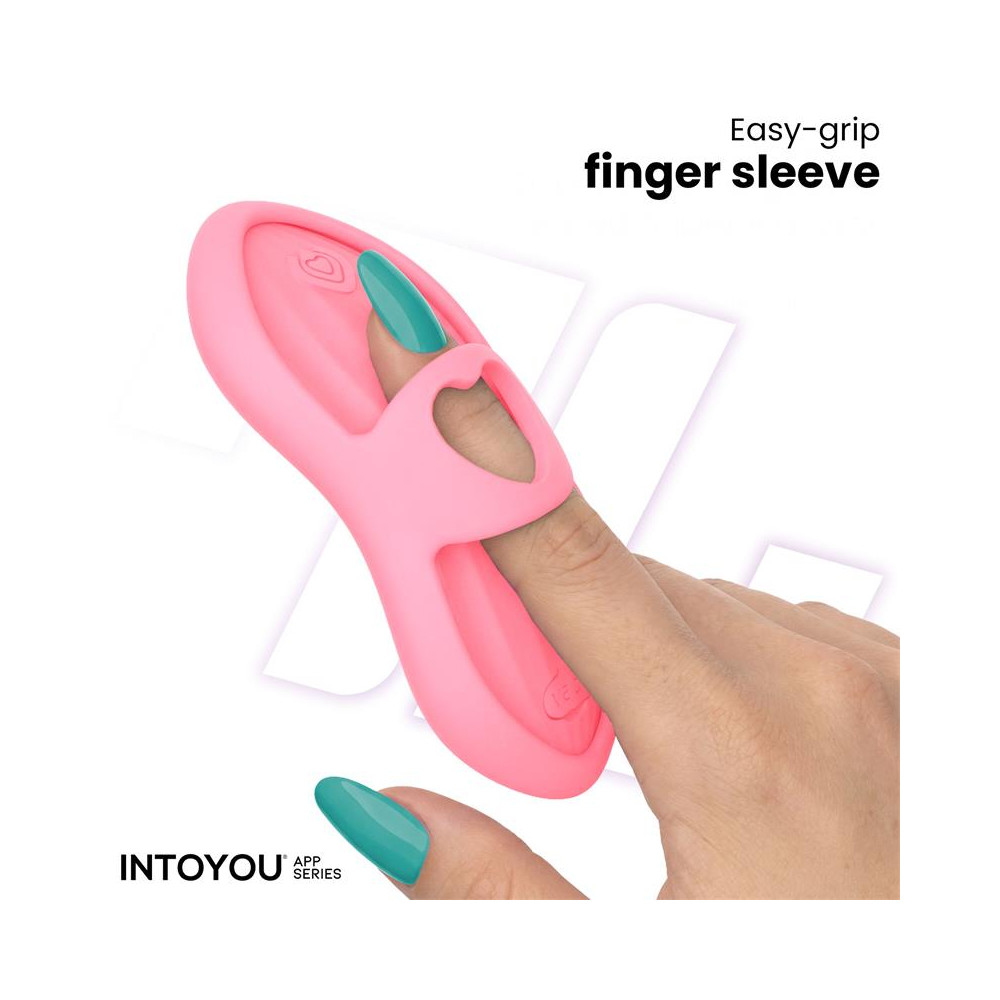 Laia Estimulador de Dedo con Calor y Funda con APP Rosa