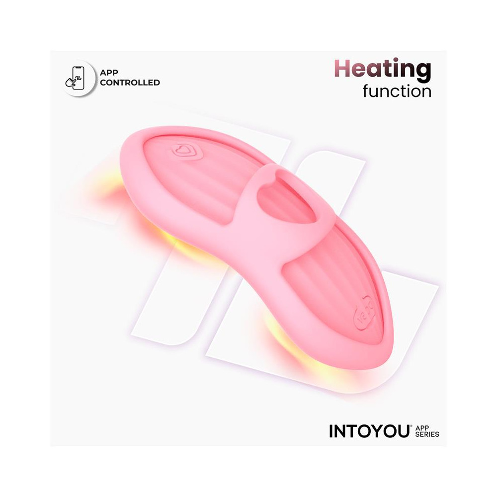 Laia Estimulador de Dedo con Calor y Funda con APP Rosa