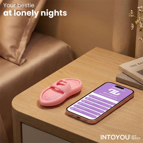 Laia Estimulador de Dedo con Calor y Funda con APP Rosa