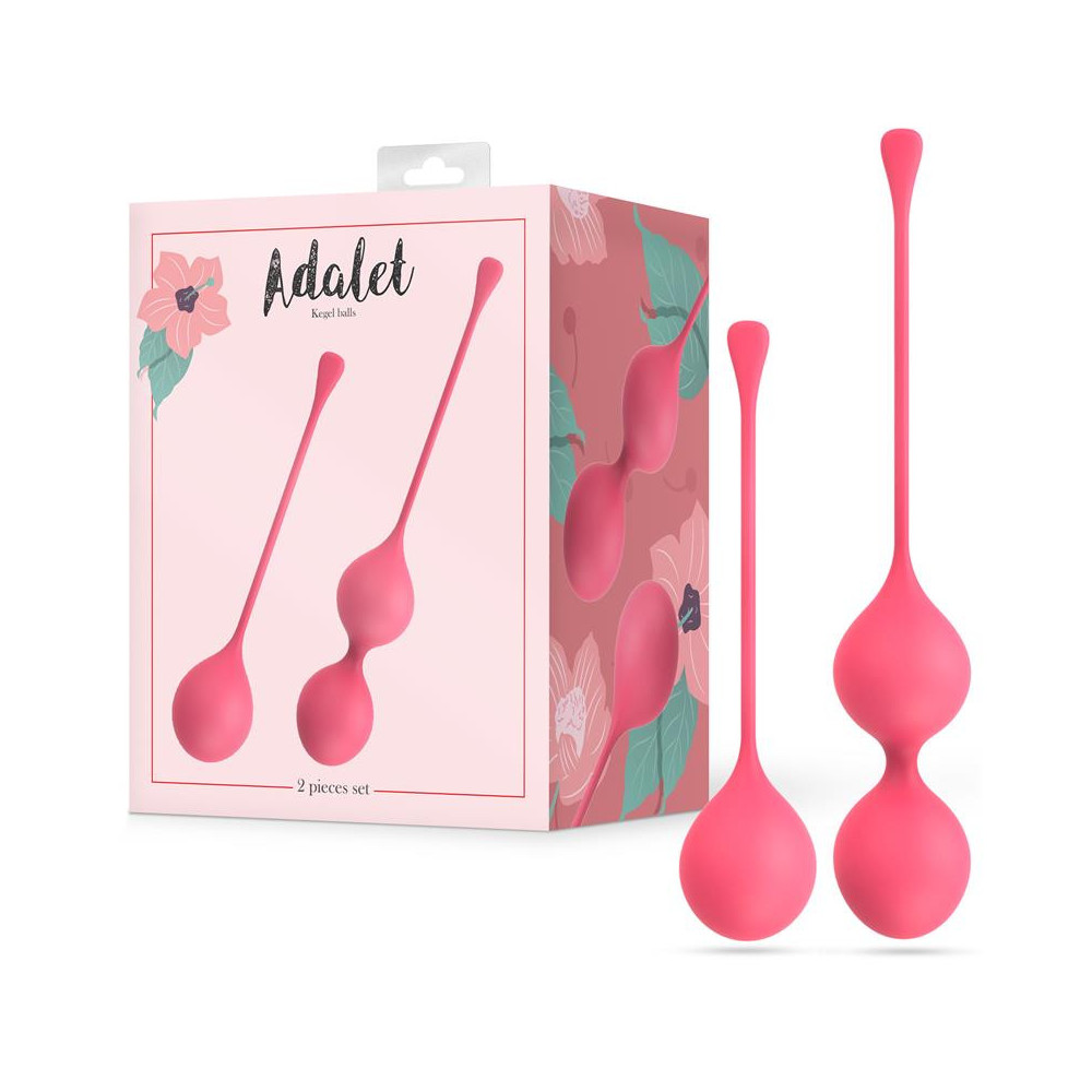 Spheres Set de 2 Bolas Kegel Rosa