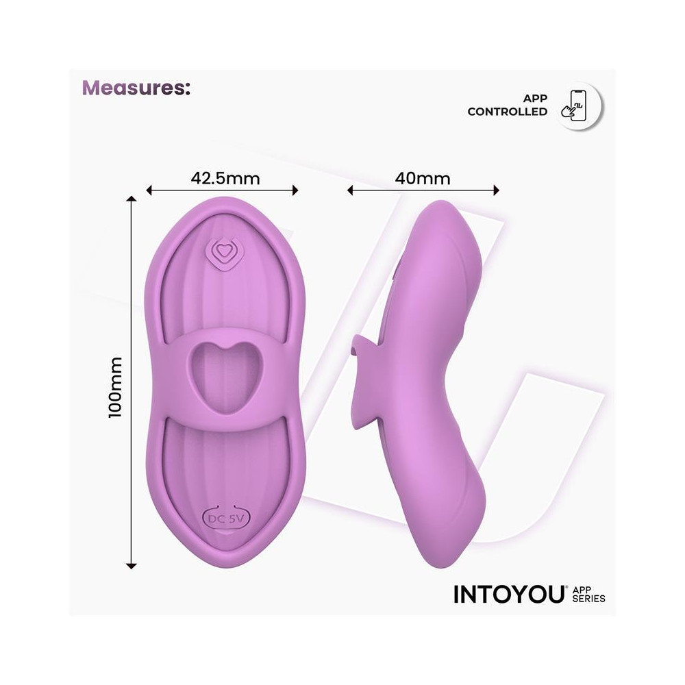 Laia Estimulador de Dedo con Calor y Funda con APP Lavanda